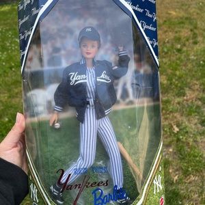Vintage New York Yankees Baseball Barbie Doll Collector Edition